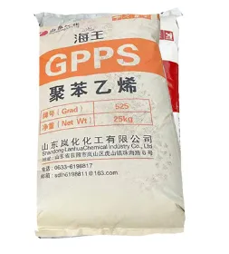 Ps Plastic Virgin Granules Raw Polystyrene Lanhua GPPS 525
