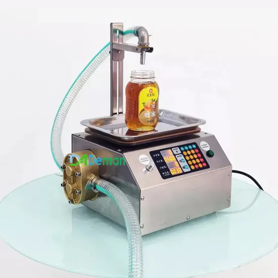 Large Flow Quantitative Filling Machine for Viscous Liquids like Honey and Sesame Paste