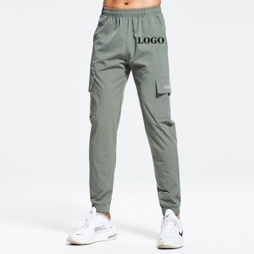 Pantalones de carga del logotipo personalizado para hombres