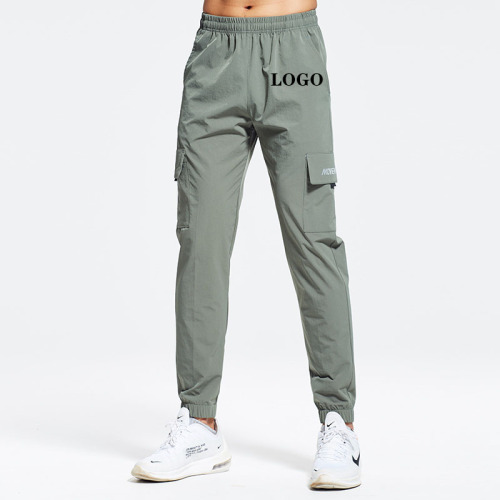 Men's Custom Logo Sweatpants Cargo Pants
