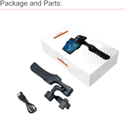 Handheld Gimbal Minimalistic Stabilizer With GoPro Adapter