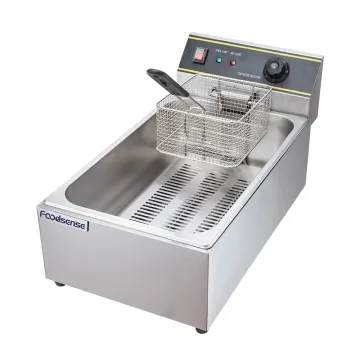 Hot-Sale Kitchen Equipment Counter Top Industrial Deep Fryer Potato Chips Frying Machine