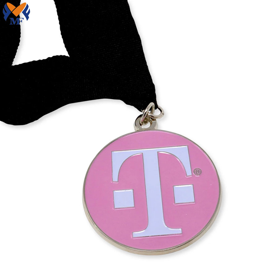 Custom Silver Enamel Medals