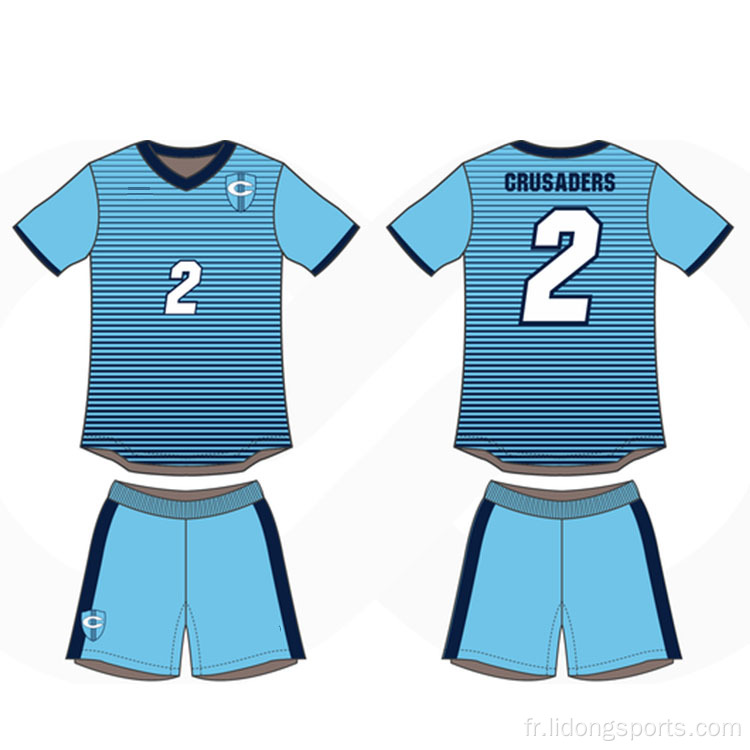 Chemise de football sublimation complète Full Dye fait des maillots de football