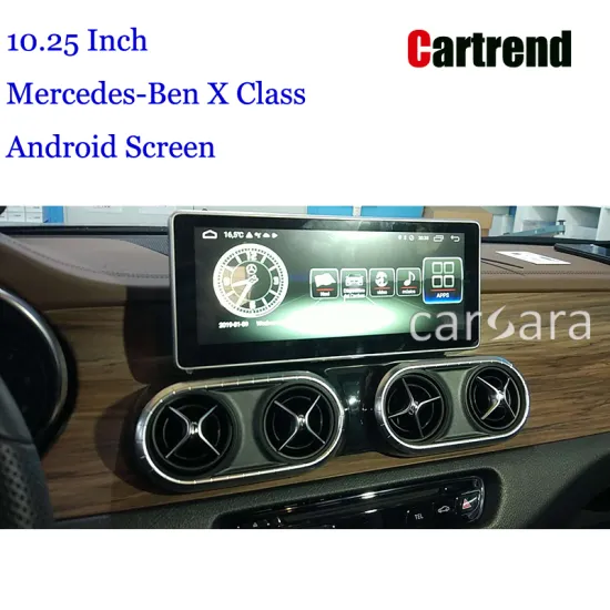 Benz X Class Navigation Display Upgrade