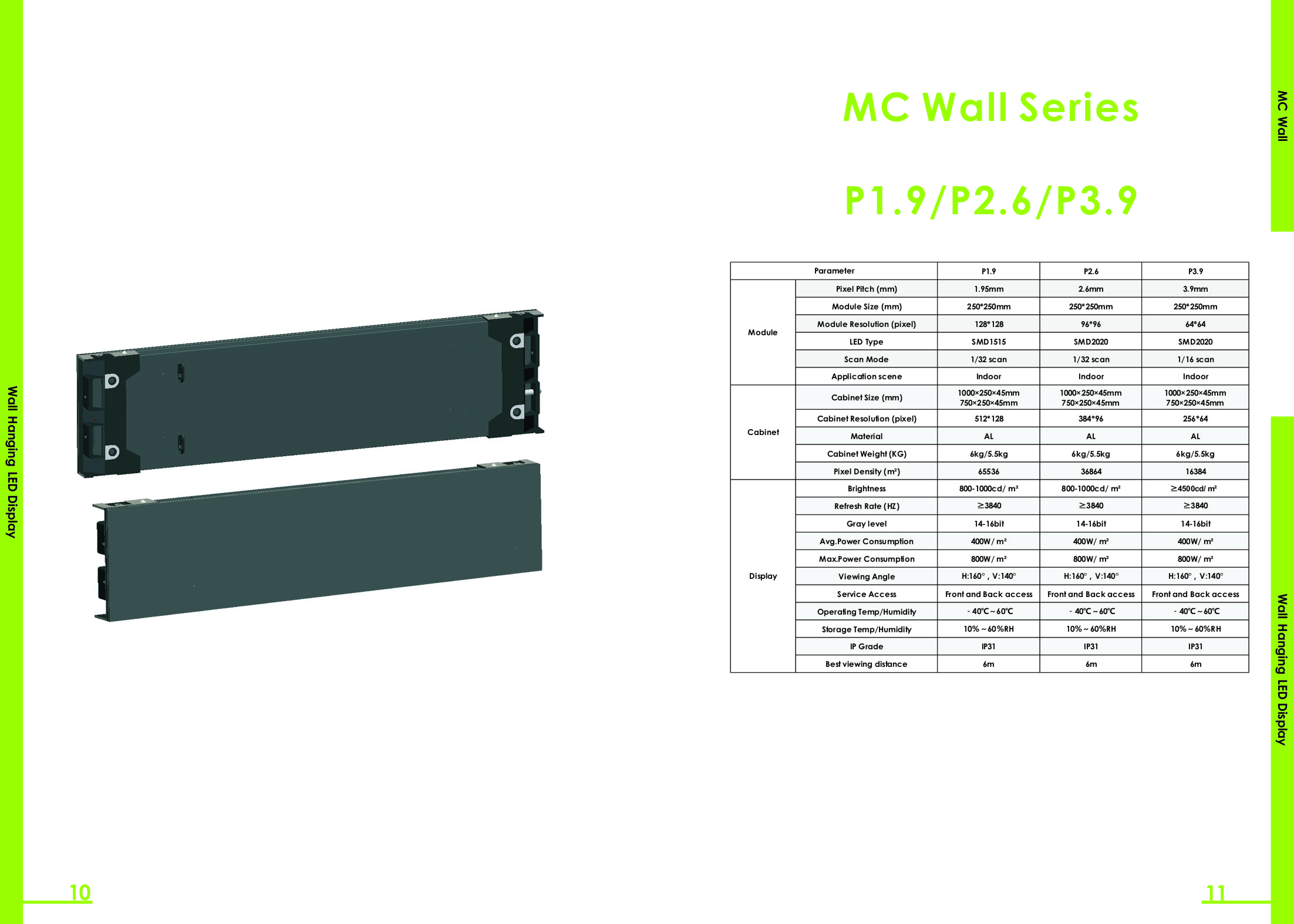 led display wall video