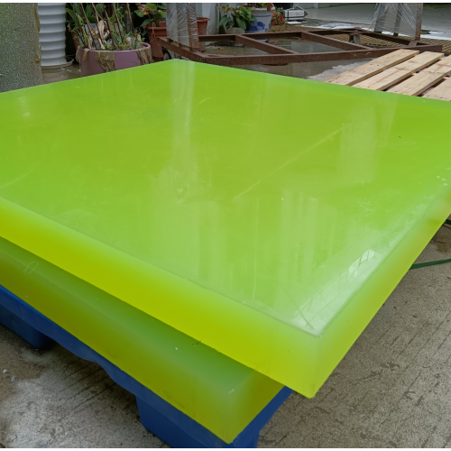 Plastic Polyurethane Plate Transparent Clear Yellow PU Sheet