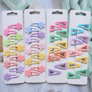 Korean Hair Clips - 10pcs Cute Baby Hair Accessories for Girls