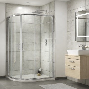 Curved Corner Shower Enclosure 185x74x88cm - Hot Selling Bathroom Glass Enclosure