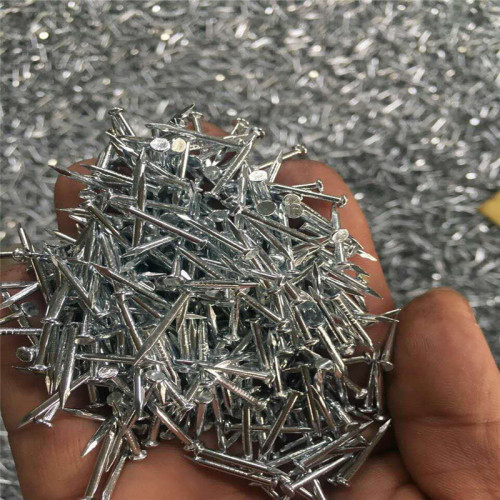 Clavos de acero de hormigón de acero endurecido galvanizado