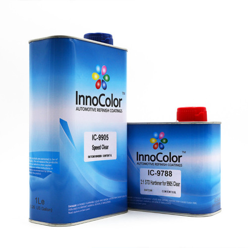 Прозрачное пальто хорошего качества Innocolor 2K Speed ​​Clear Coat