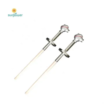 High-Temperature S-Type Alumina Thermocouple Sheath with Platinum Rhodium Tips for 1600 Degree Applications