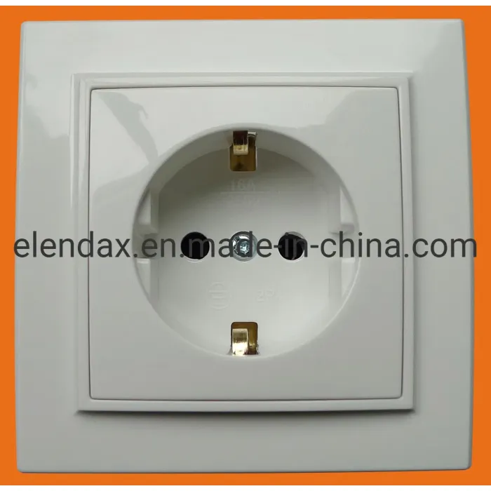 Base Schuko Blanco/Premio 2p+T 10/16A (F8010)