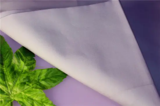 White hospital uniform fabric