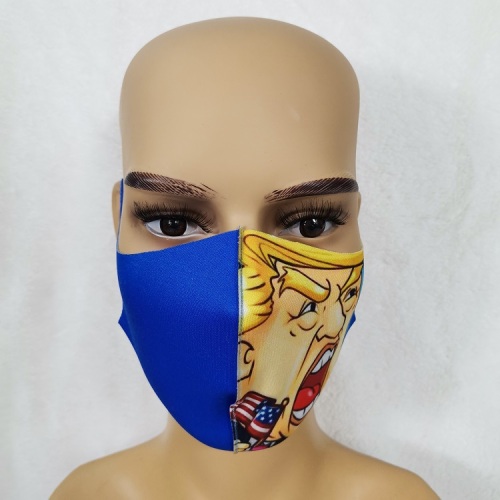 syal wajah kustom polyester Donald Trump topeng modis