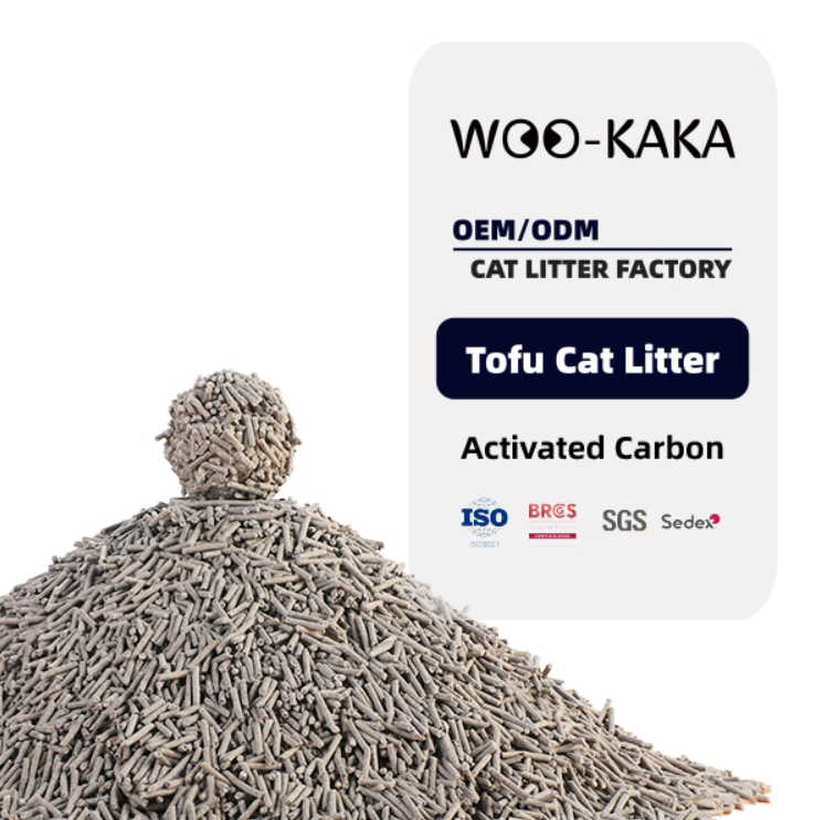 Arena para gatos de tofu para un hogar fresco y limpio