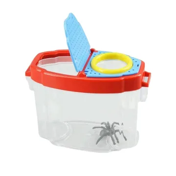 Insect Viewer Magnifier: 4.5x Bug Catching Magnifying Box for Kids