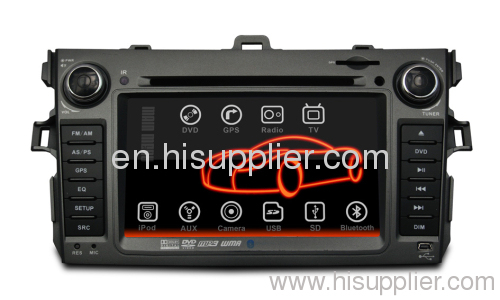 7" Car Dvd Player Gps Navigation Bt Dvb-t Mp3/4 Mpeg Radio Ipod Am/fm Tv Vcd Cd Usb Sd Slot 