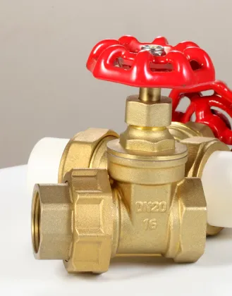 Brass gate valve
