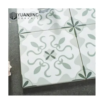 Non-Slip Nordic Style 200x200mm Matte Glazed Ceramic Wall and Floor Tiles for Bathroom, Kitchen, and Balcony