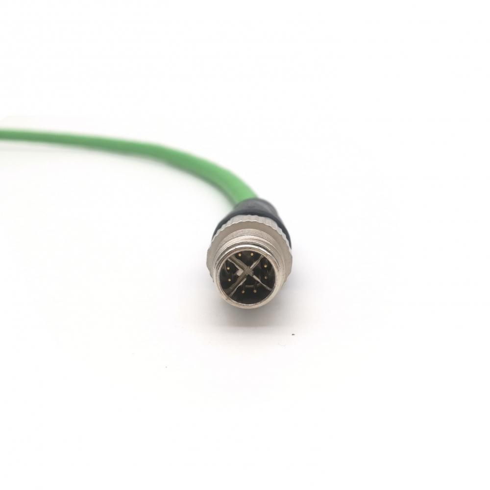 M12 X-code connector CAT.6A