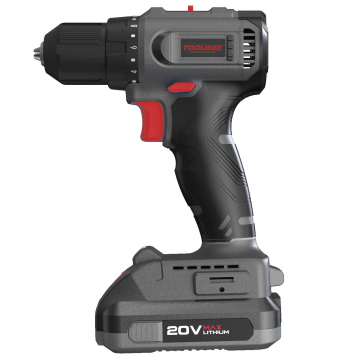 Toolway 20V Cordless Electric Power Drill: A High-Efficiency Brushless Drill with Battery Included