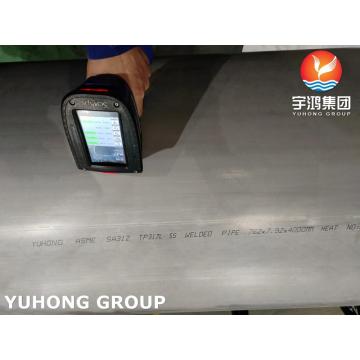 ASTM A312 TP317L Stainless Steel Welded Pipe