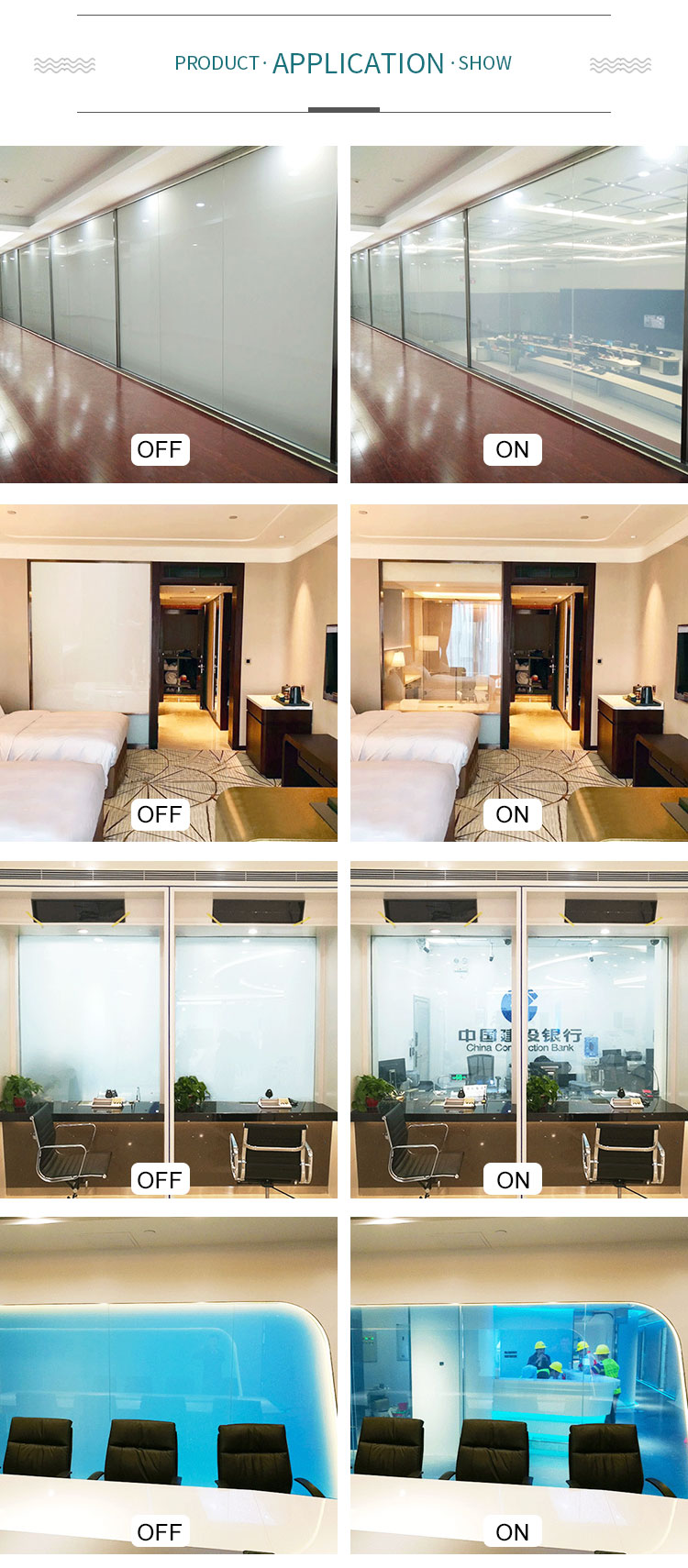Pdlc Film Smart Glass 4