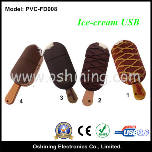 Ice Cream USB Flash Memory Disk (PVC-FD008)