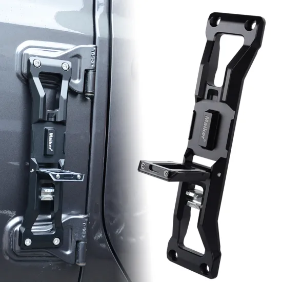 Door Folding Foot Pedal Side Ladder for Jeep Wrangler JK & JL Off-Road Accessories
