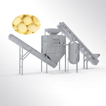 TCA Automatic High Performance Stainless Steel Potato Steam Peeling Machine