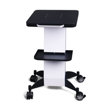 USA Popular Spa Therapy Instrument Storage Equipment Steel Aluminum Mobile Rolling Wheel Stand Cart for Beauty Salons