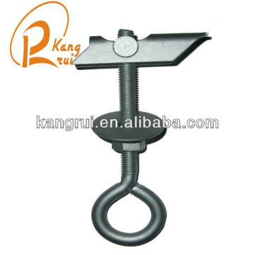 Gravity toggle anchor with closed Hook