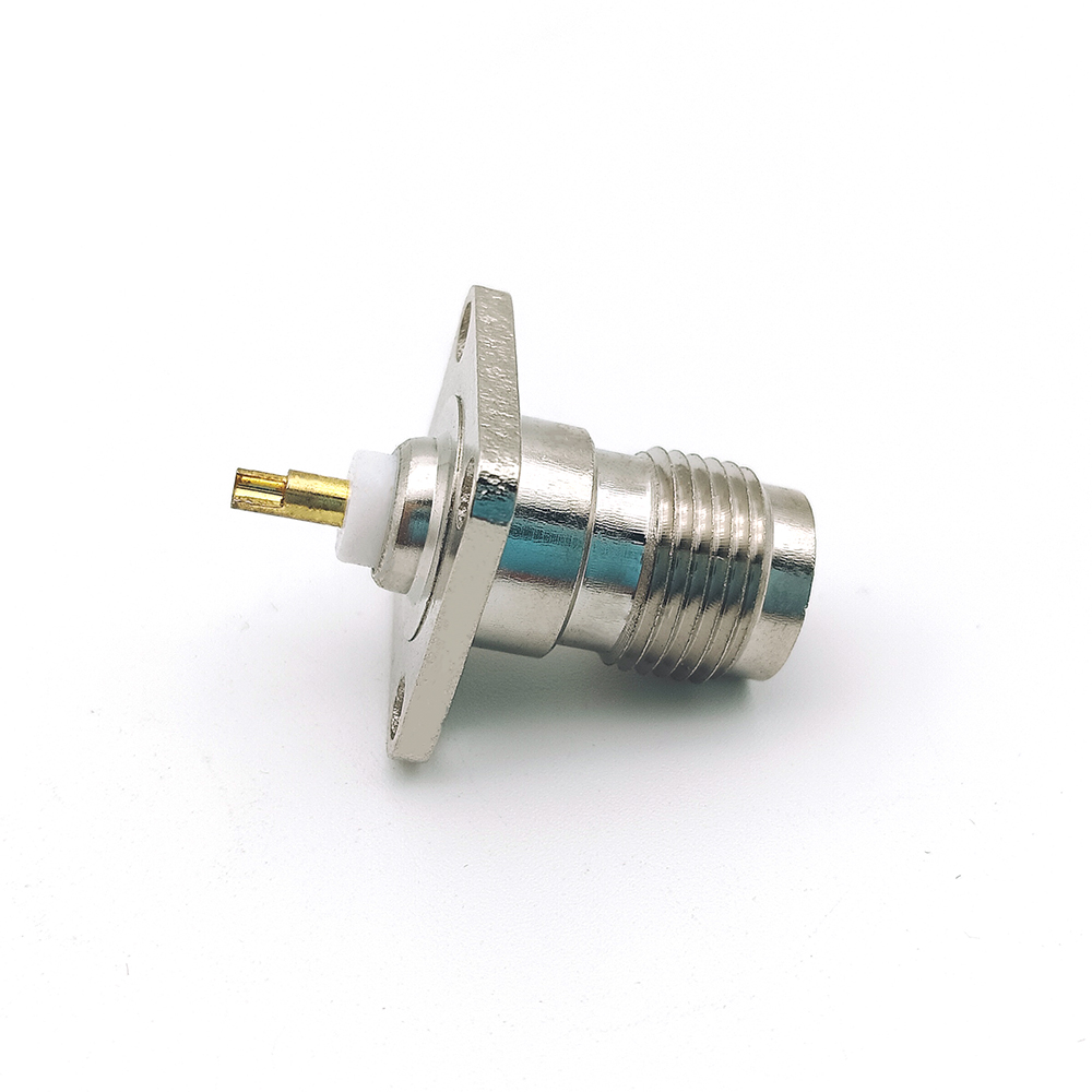 TNC Female Flange Panel Mount RF Coaxial Connector