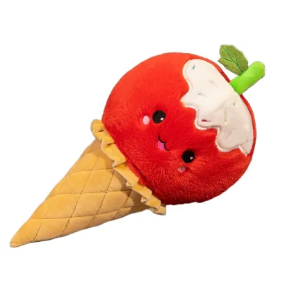 Custom Fruit Ice Cream Plush Pillow