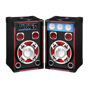Wireless Speaker with USB SD FM, 50W x 2 Power