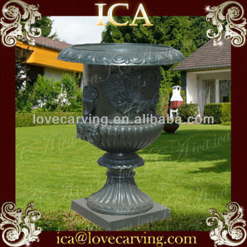 Cast iron pots,cast iron ornamental garden pots,iron cast pot,cast iron plant pots