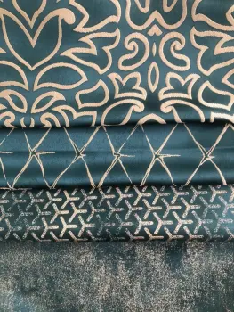 100% Polyester Curtain Jacquard Fabric