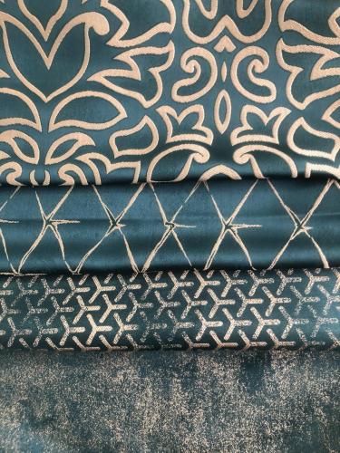 100% Polyester Curtain Jacquard Fabric