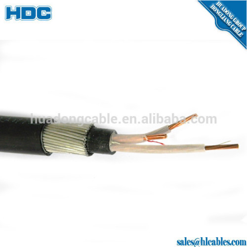 lv mv copper/aluminum concuductor swa/sta armoured cable and unarmoured cable