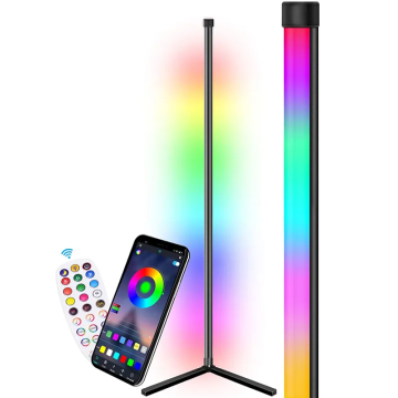 المصمم البسيط المصمم RGB LED المصباح مع التحكم عن بعد لغرفة المعيشة