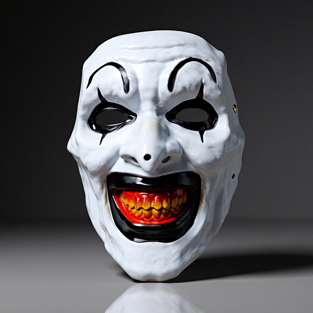 Resurrected clown masks