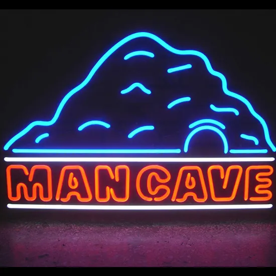 MAN CAVE LED LIGHTED NEON SIGN