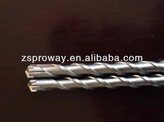 SDS Plus Hammer Drill Bit, cross cutter single flute