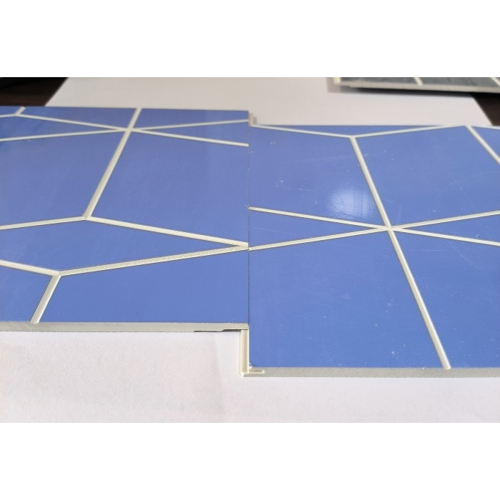 SPC Wall Panel Longevity Waranti Earthquakeristant Struktur Heatcycle Ketahanan Glarereduced