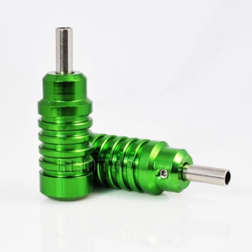 Green Aluminium Tattoo Grips