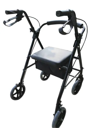 Cardinal Health Rolling Medical Walker with Storage Basket