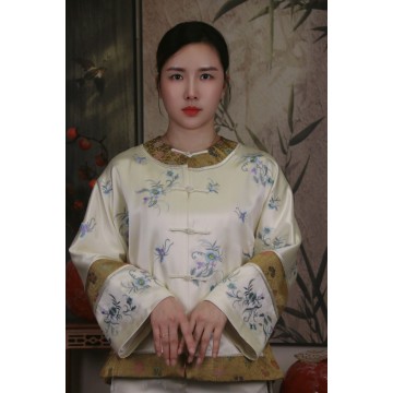 Brocade y orquídeas