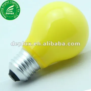 Yellow bug light GLS A19 40W 60W 100W Anti-Mosquito bulb