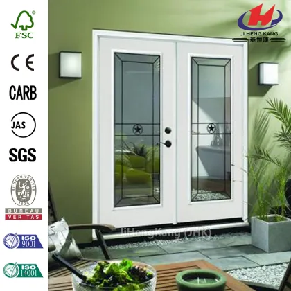 Alamo White Primer Inswing Fiberglass Patio Door
